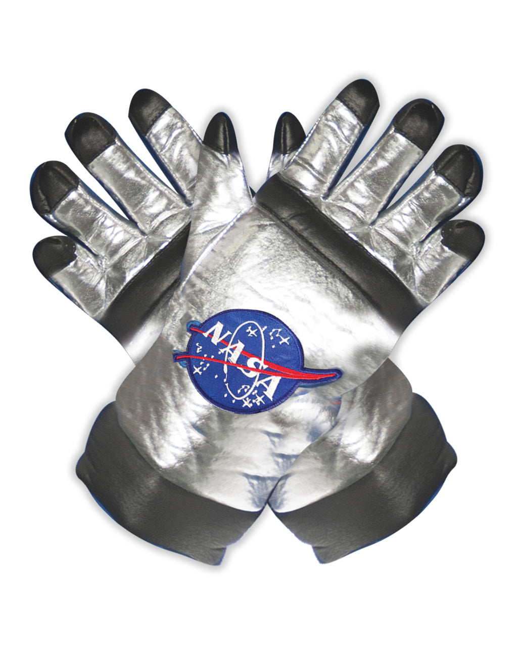 Silberne Astronauten Handschuhe ▷ Kostümzubehör kaufen