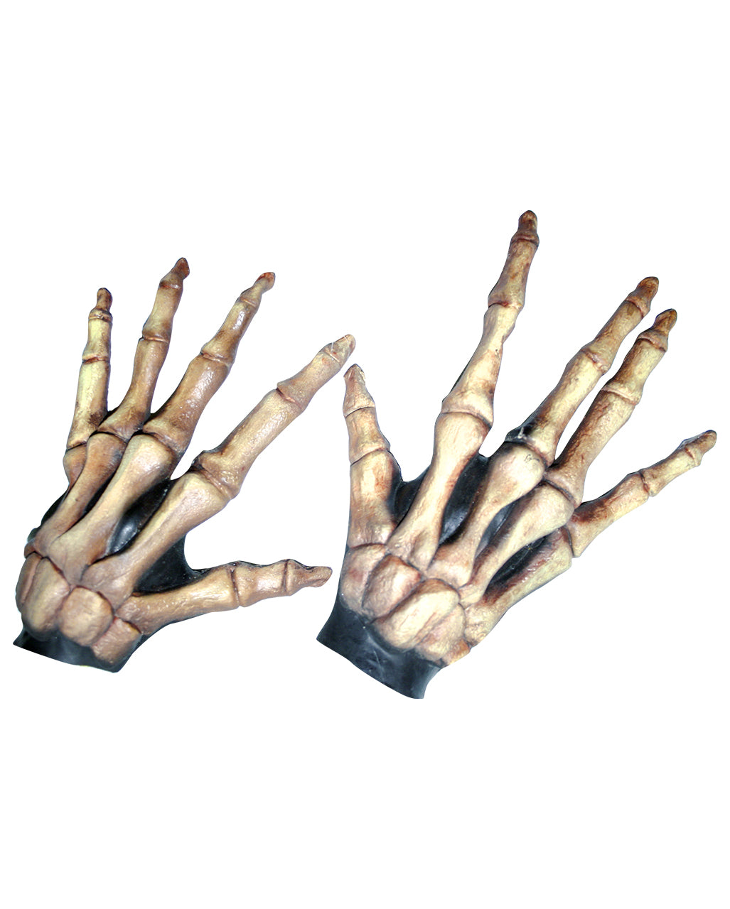 Lange Skelett Handschuhe Deluxe bestellen