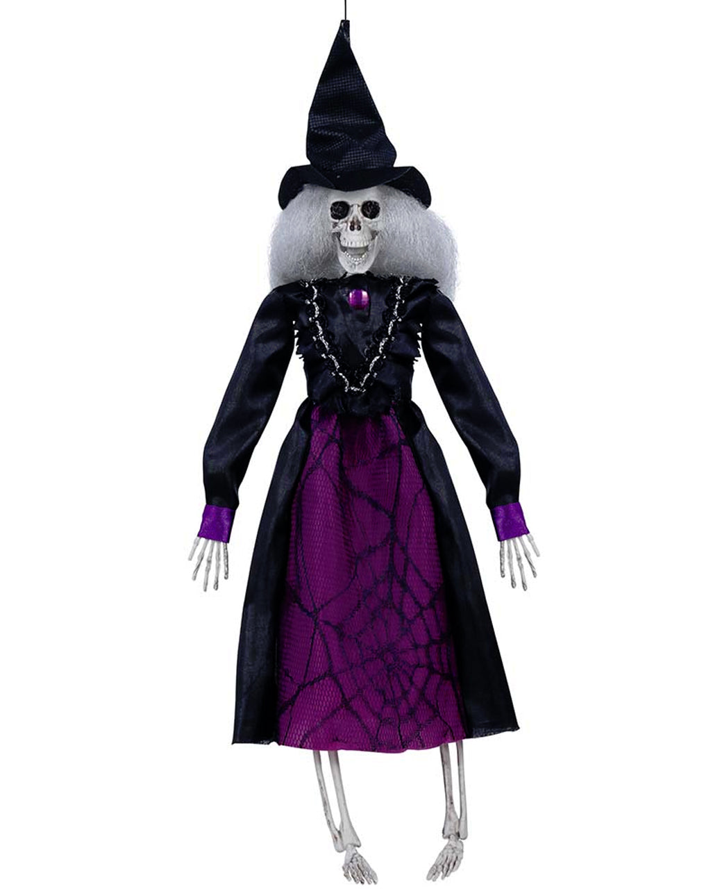 Skeleton Witch Hanging Figure 40cm | Halloween hanging decoration