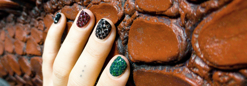 Game of Thrones Nageldesign Dracheneier