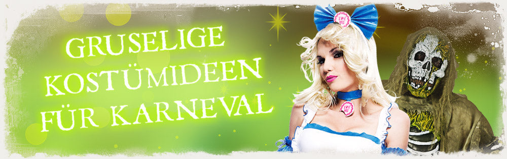 Gruselige Kostümideen für Karneval