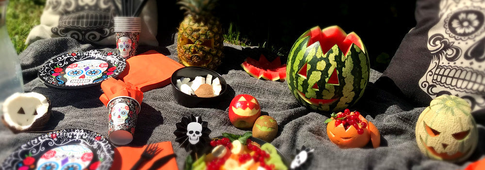 Halloween im Sommer feiern - Jack O'Lantern Picknick
