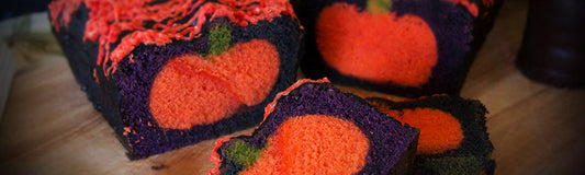 Halloween Kürbis Motiv Kuchen Rezept