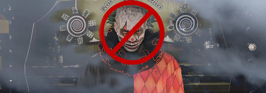Horror Clown an Halloween