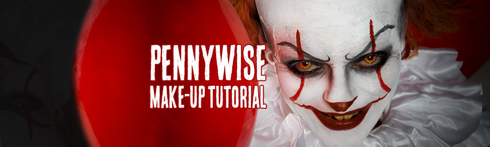 Pennywise Halloween Schminkanleitung