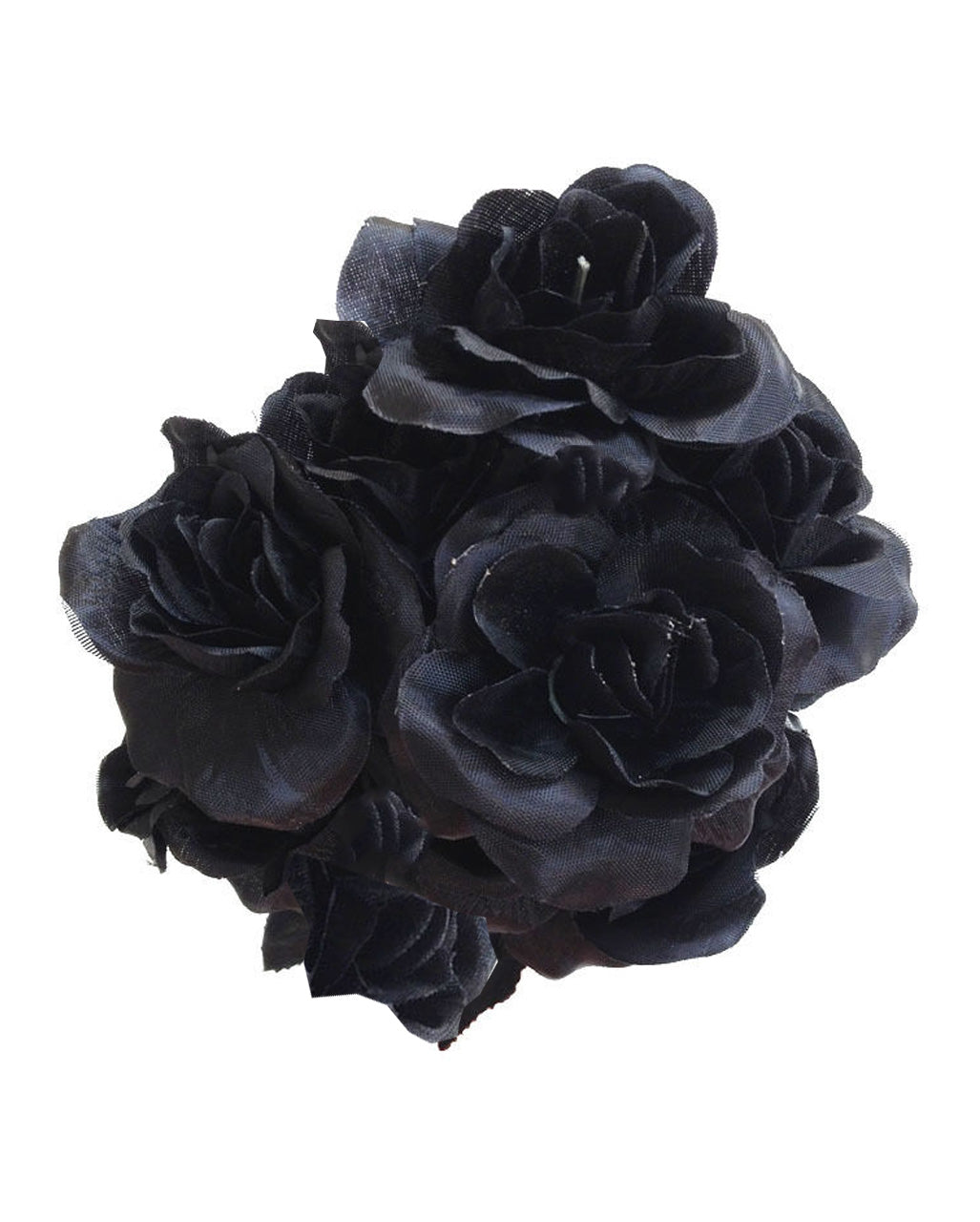 12 Schwarze Rosen als Blumenstrauß