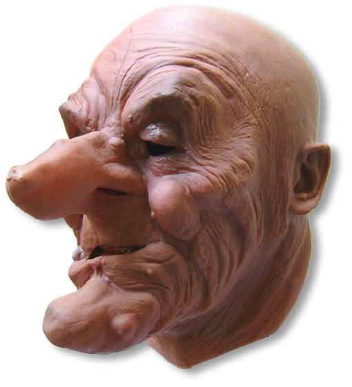 Hexenmaske Grusilda