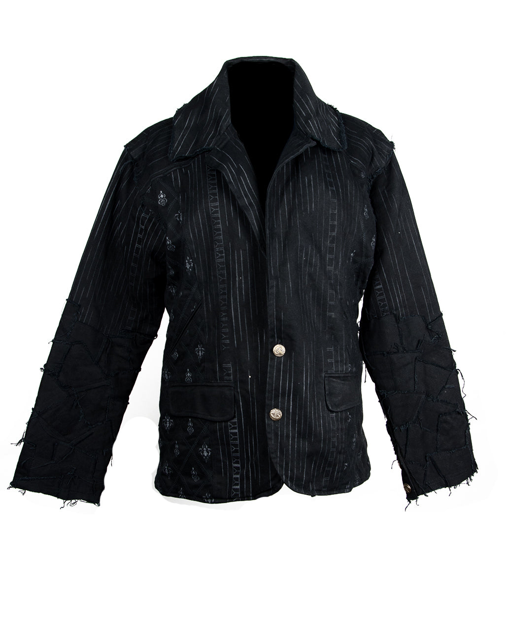 Schwarzer Kalif Long Blazer