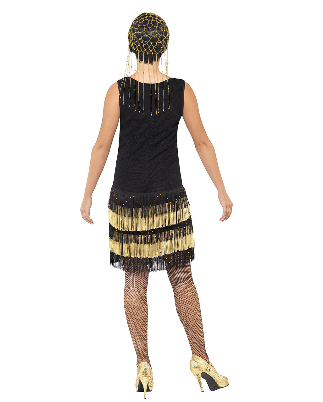20er Jahre Flapper Kostüm mit Fransen