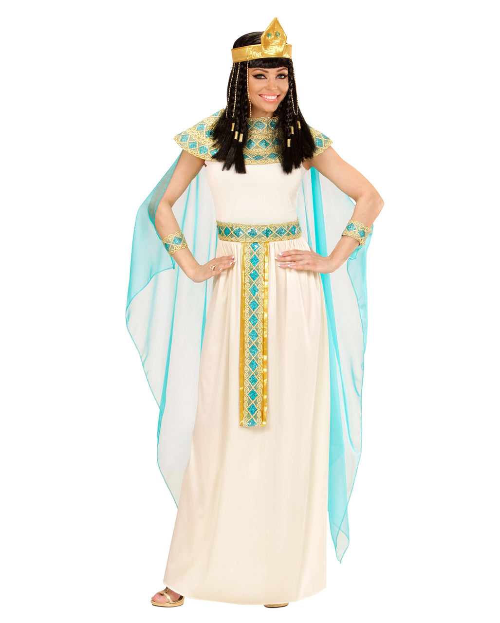 4-tlg. Cleopatra Kostüm Deluxe