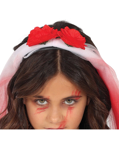 Blutige Braut Kostümkleid für Kinder