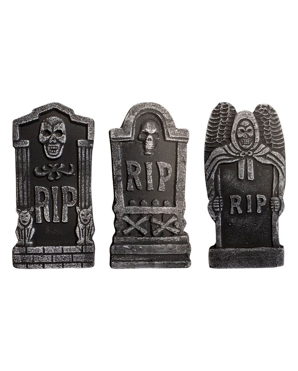 6-tlg. Halloween Grabstein Set 48cm