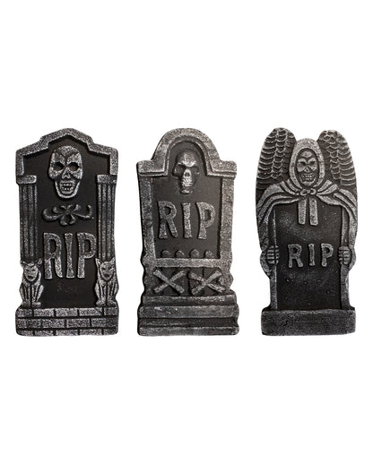 6-tlg. Halloween Grabstein Set 48cm
