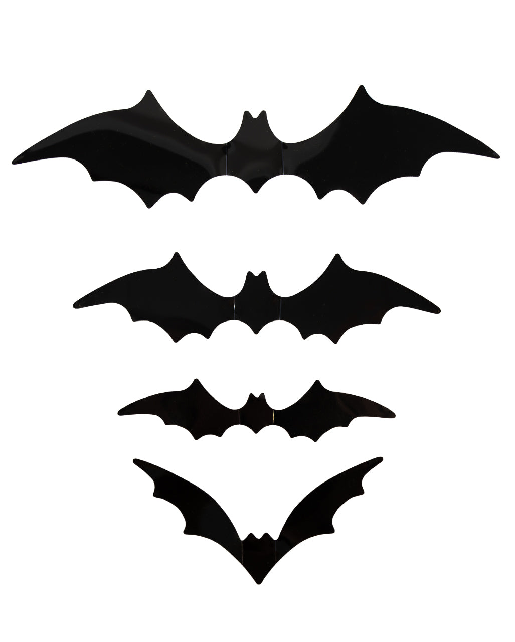 60 Pieces Bat 3D Wall Stickers