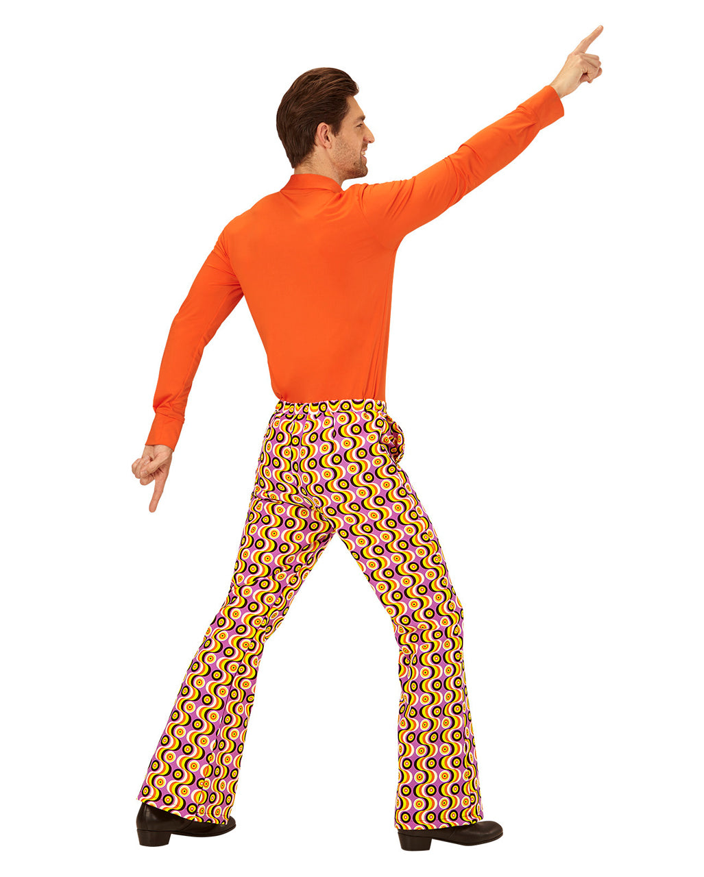 Groovy 70er Herren-Schlaghose Discs