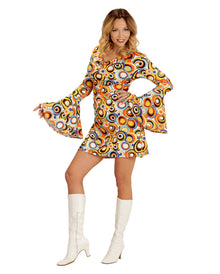 70er Jahre Kostümkleid Bubbles