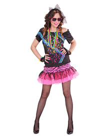 80ies Material Girl Damen Kostüm