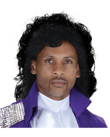 Perücke Purple Rain Popstar