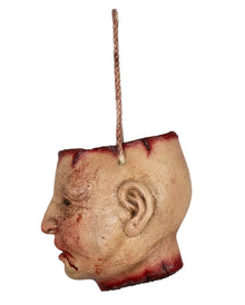 Blutiger abgetrennter Kopf als Tasche