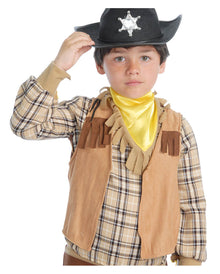 Chaleco Vaquero Sin Mangas Para Niños