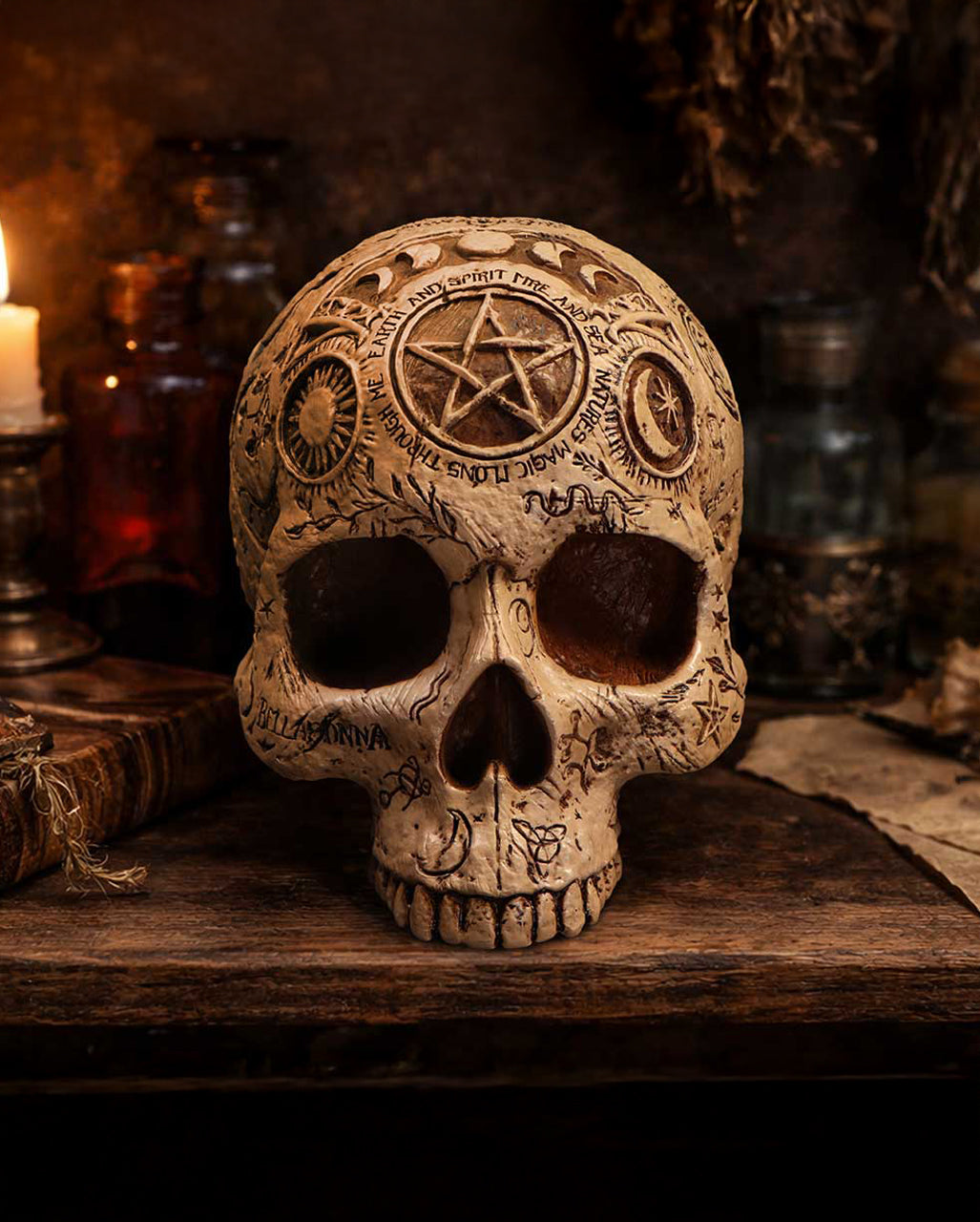 Apothecary Totenkopf 14cm