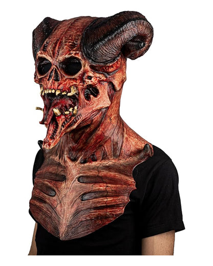 Astaroth Dämonen Maske mit Brustpanzer