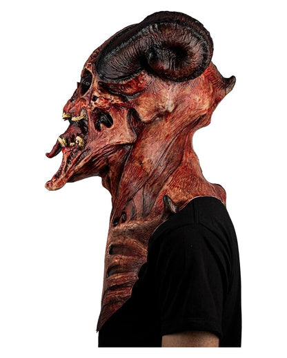 Astaroth Dämonen Maske mit Brustpanzer