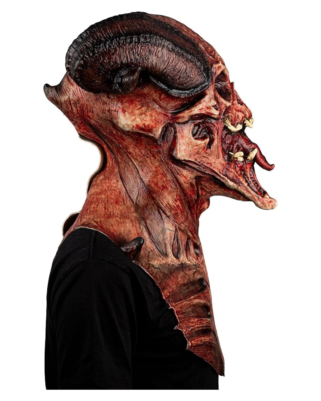 Astaroth Dämonen Maske mit Brustpanzer