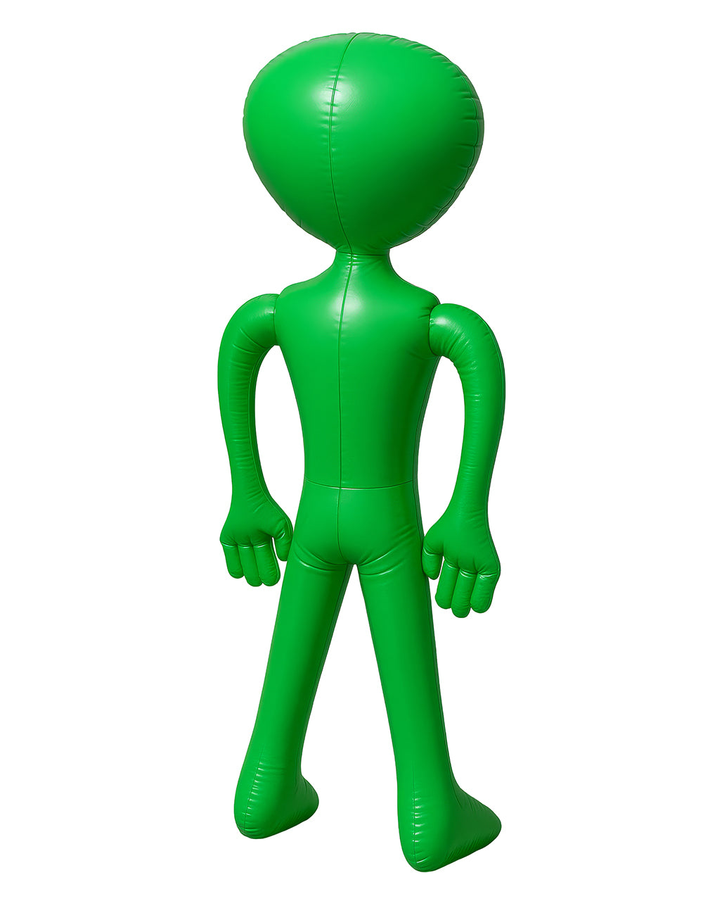 Aufblasbarer Alien grün 85cm