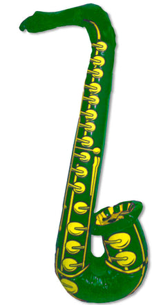 Saxophon Aufblassbar grün