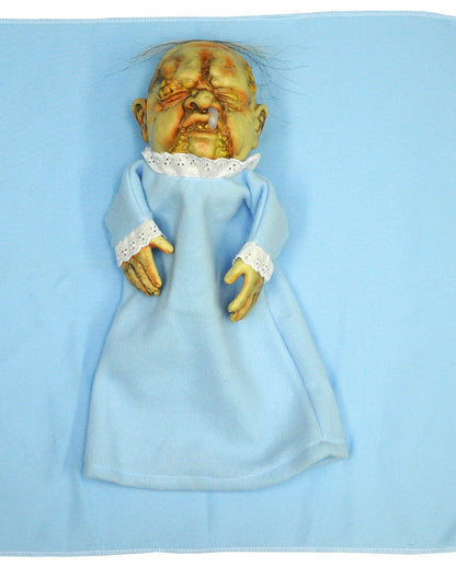 Zombie Baby Handpuppe