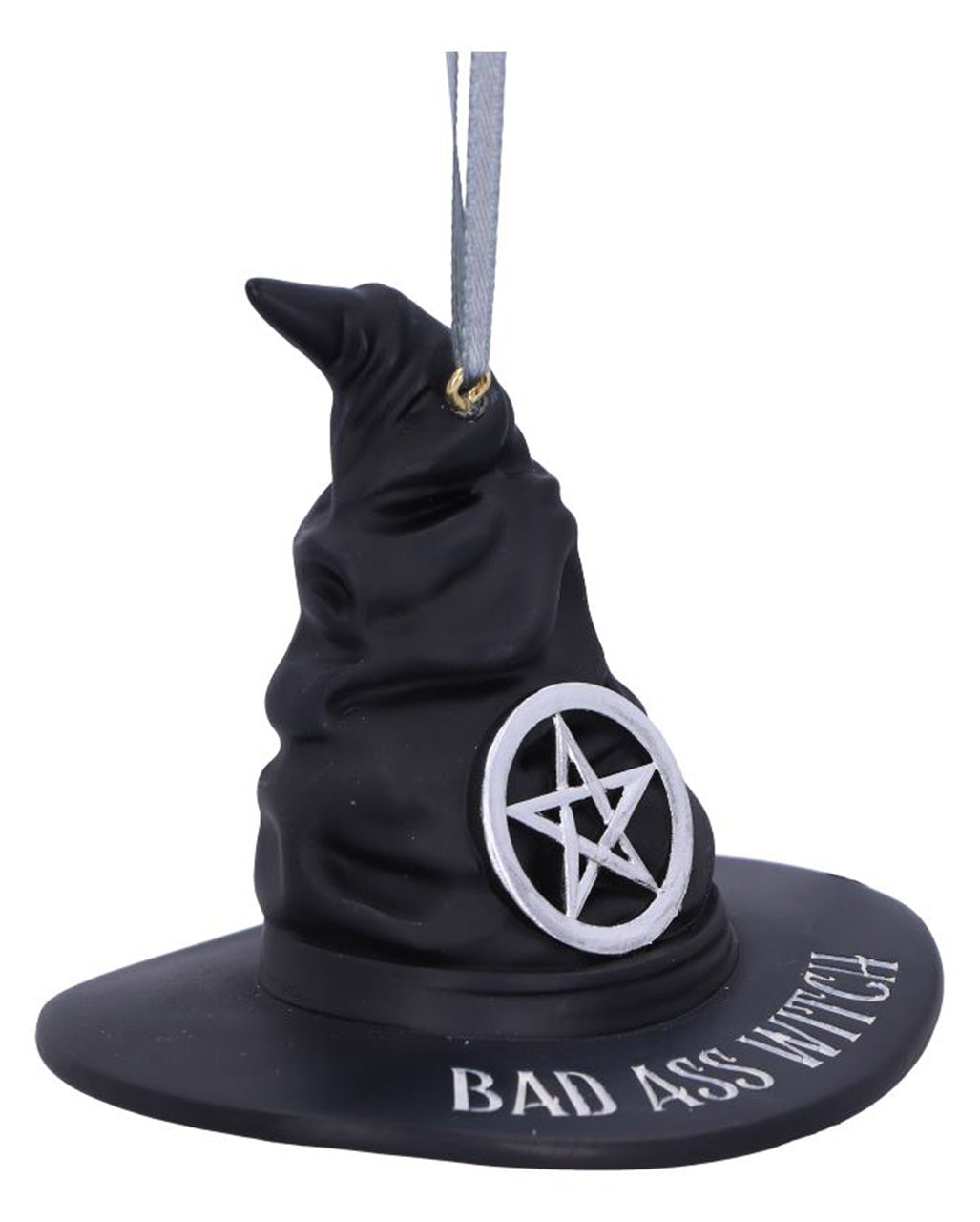 Bad Ass Witch Hängedeko Ornament 9cm