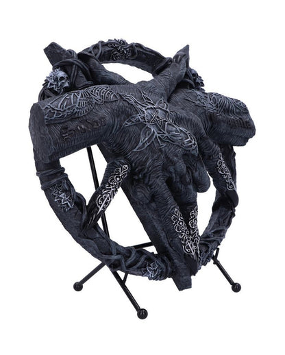 Baphomet Hände mit Pentagramm Ornament