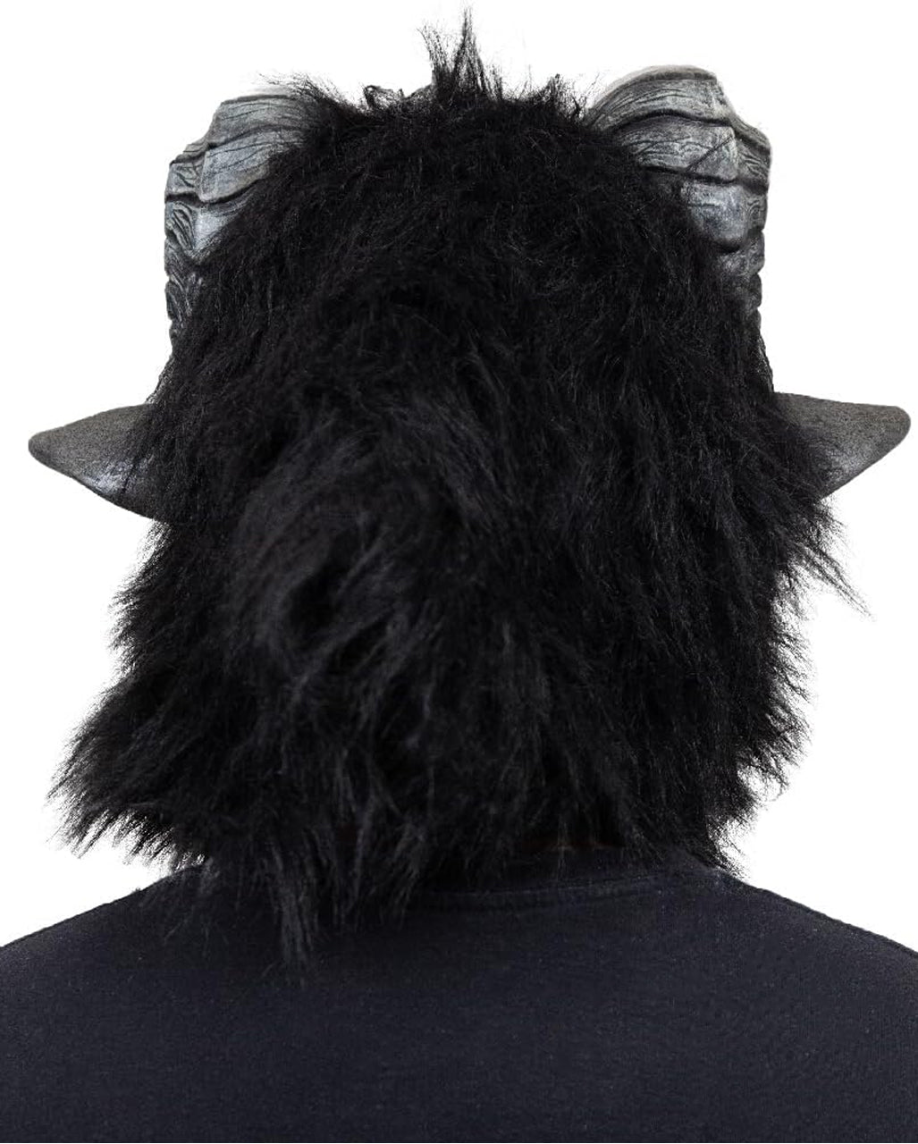 Baphomet Maske mit Kunsthaar