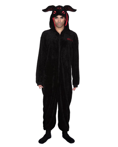 KILLSTAR Baphomet Onesie mit Mütze
