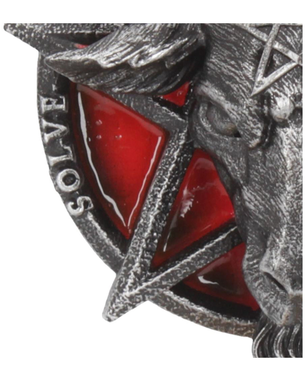 Baphomet Christbaumkugel 9,5cm