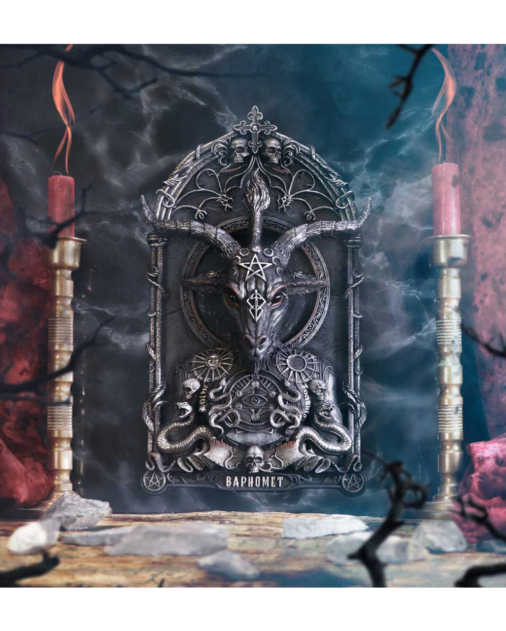 Baphomet's Invocation Wandbild 30,5cm