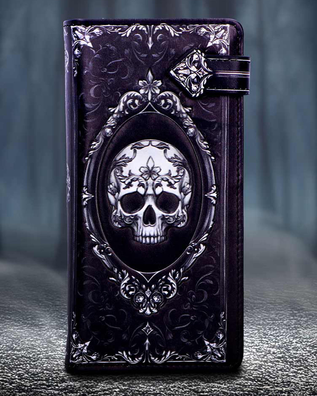 Baroque Skull Geldbeutel 18,5cm