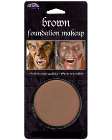 Karneval Basic Make-up braun