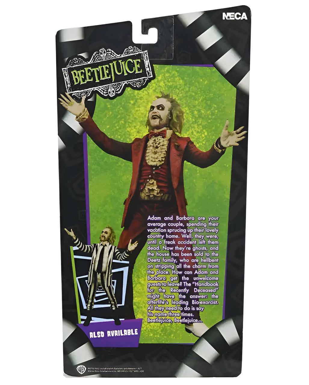 Beetlejuice 1988 Red Tuxedo Action Figur 18cm