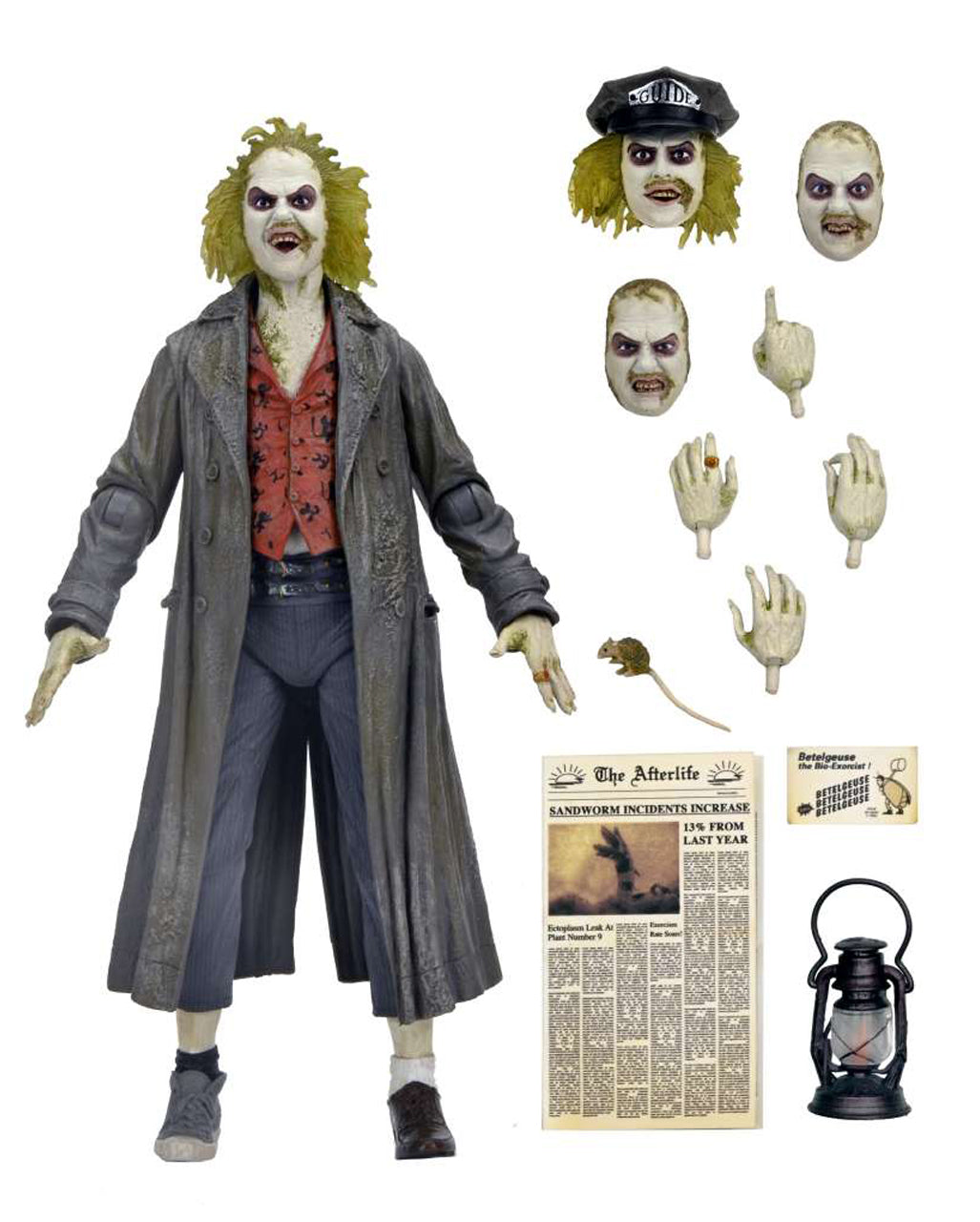 Beetlejuice 1988 Tour Guide Bio Exorcist Ultimate Figur