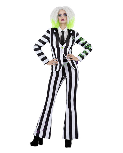 Beetlejuice Kostümanzug für Damen