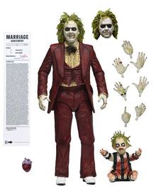 Beetlejuice Ultimate Wedding Tuxedo Actionfigur 18cm