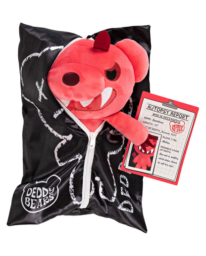 Beezlebear Deddy Bear im Leichensack 30cm