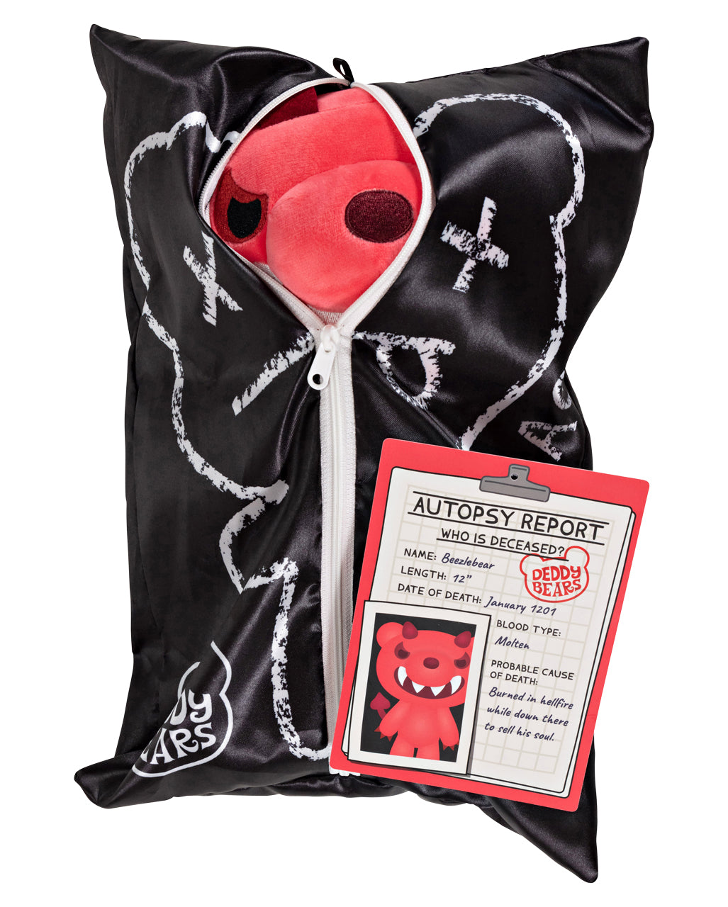 Beezlebear Deddy Bear im Leichensack 30cm