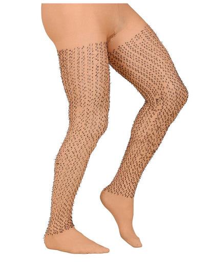 Scherz-Strumpfhose "Behaarte Beine"