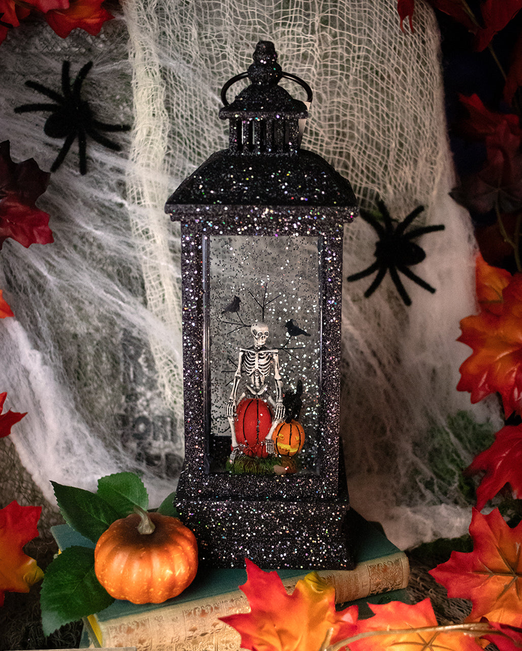 Leuchtende Halloween Wasserkugel Laterne 28cm