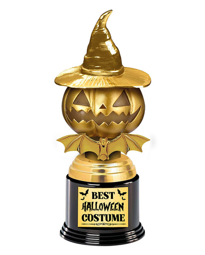 Best Halloween Costume Trophy Pumpkin King 22cm