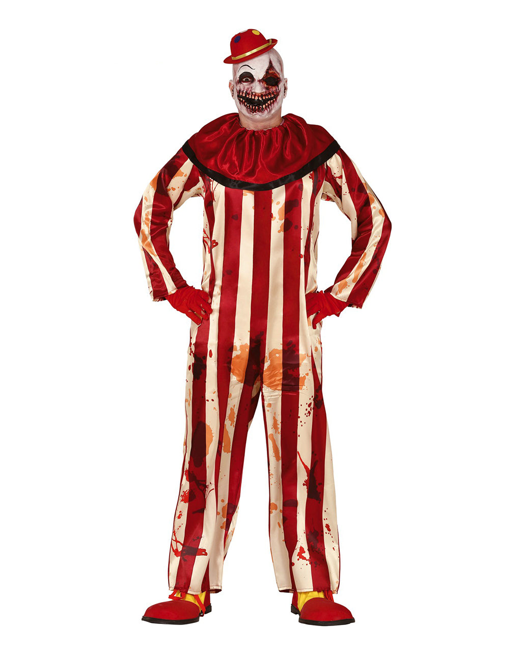 Billy the Creepy Horror Clown Herren Kostüm