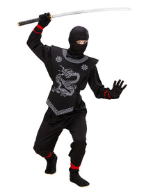 Black Dragon Ninja Kinderkostüm